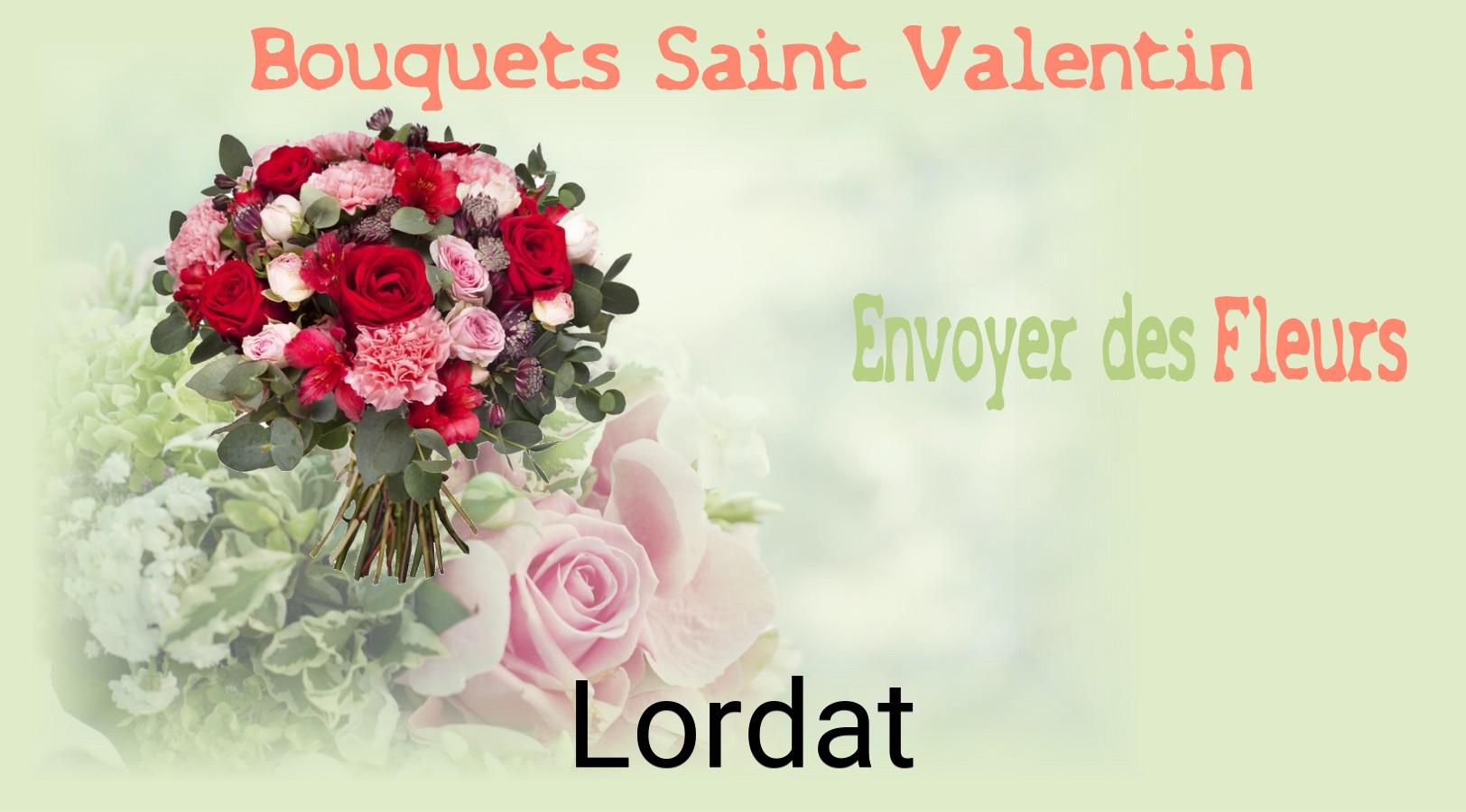 Roses de Saint-Valentin livrées à Lordat